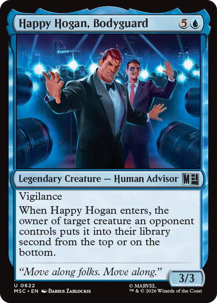 Happy Hogan, Bodyguard (622) [Marvel Super Heroes Commander]