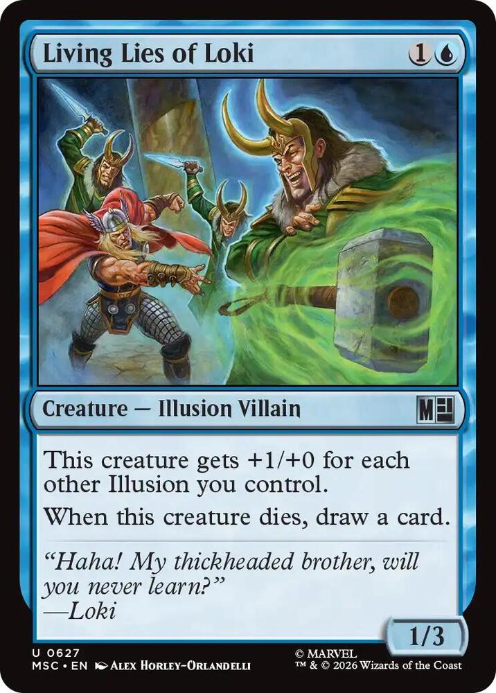 Living Lies of Loki (627) [Marvel Super Heroes Commander]