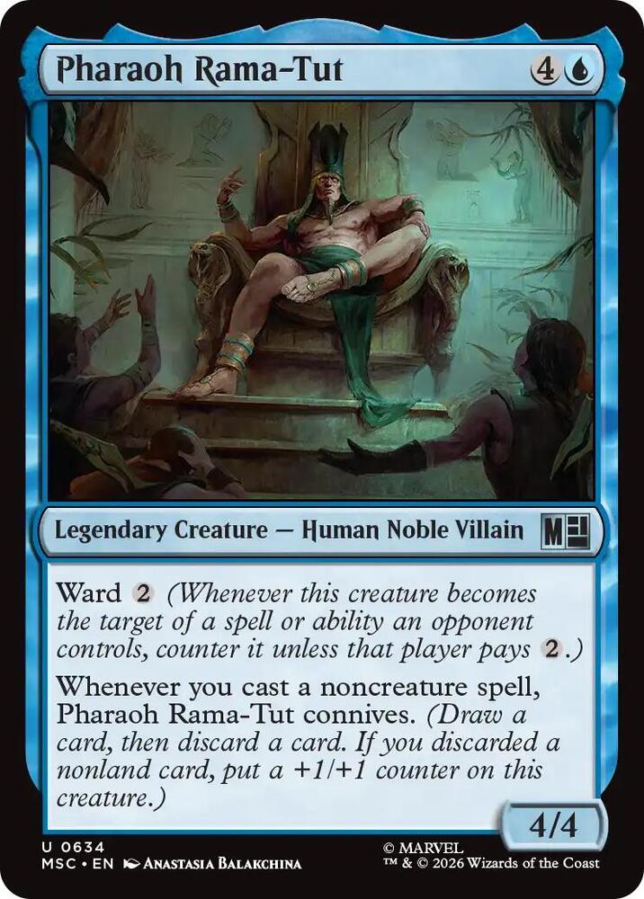 Pharaoh Rama-Tut (634) [Marvel Super Heroes Commander]