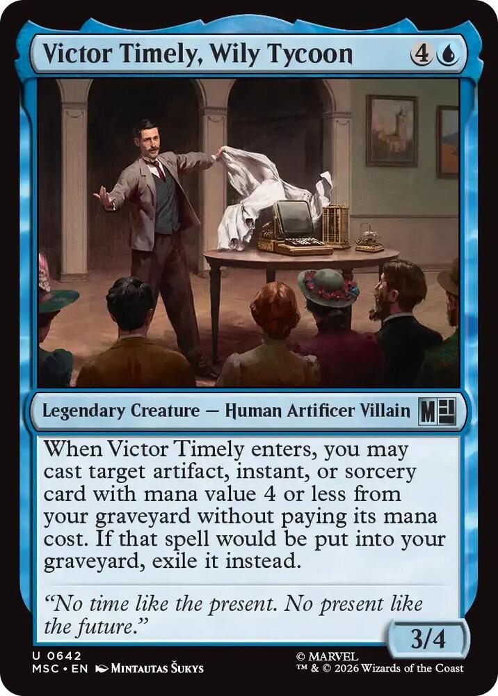 Victor Timely, Wily Tycoon (642) [Marvel Super Heroes Commander]
