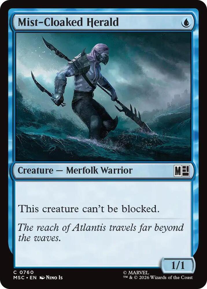 Mist-Cloaked Herald (760) [Marvel Super Heroes Commander]