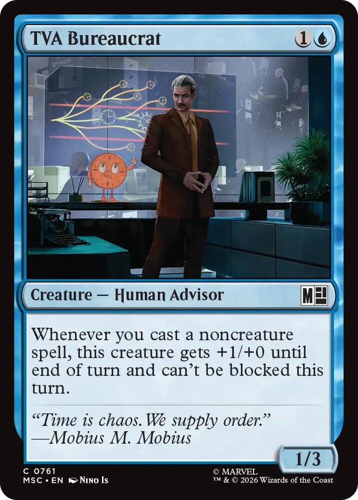 TVA Bureaucrat (761) [Marvel Super Heroes Commander]