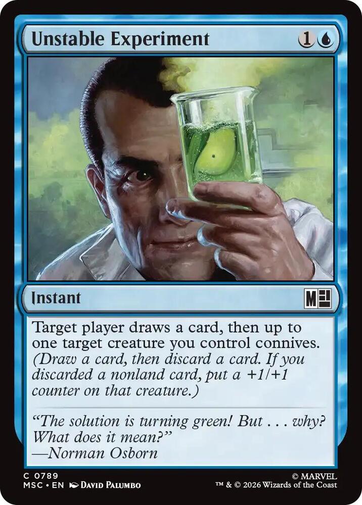 Unstable Experiment (789) [Marvel Super Heroes Commander]