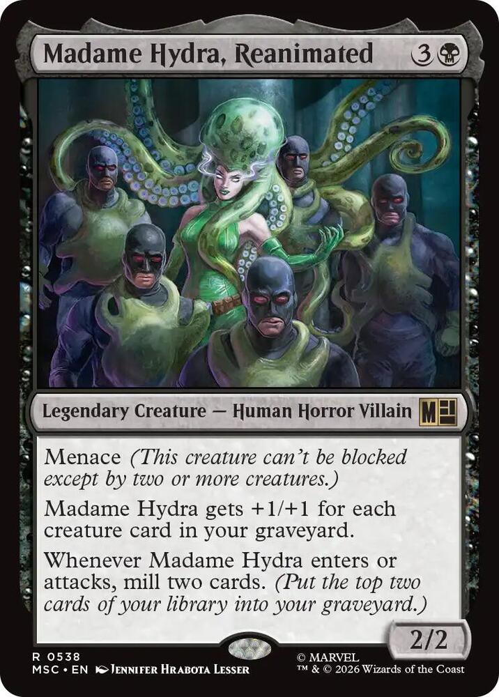Madame Hydra, Reanimated (538) [Marvel Super Heroes Commander]