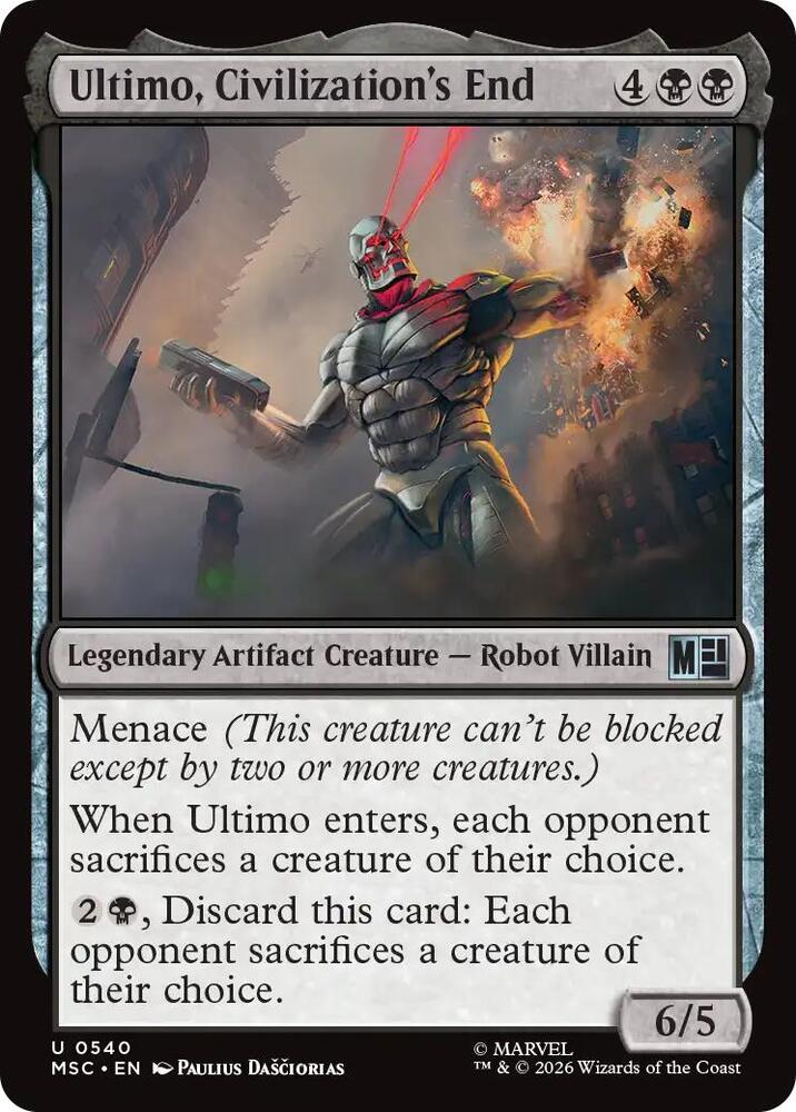 Ultimo, Civilization's End (540) [Marvel Super Heroes Commander]