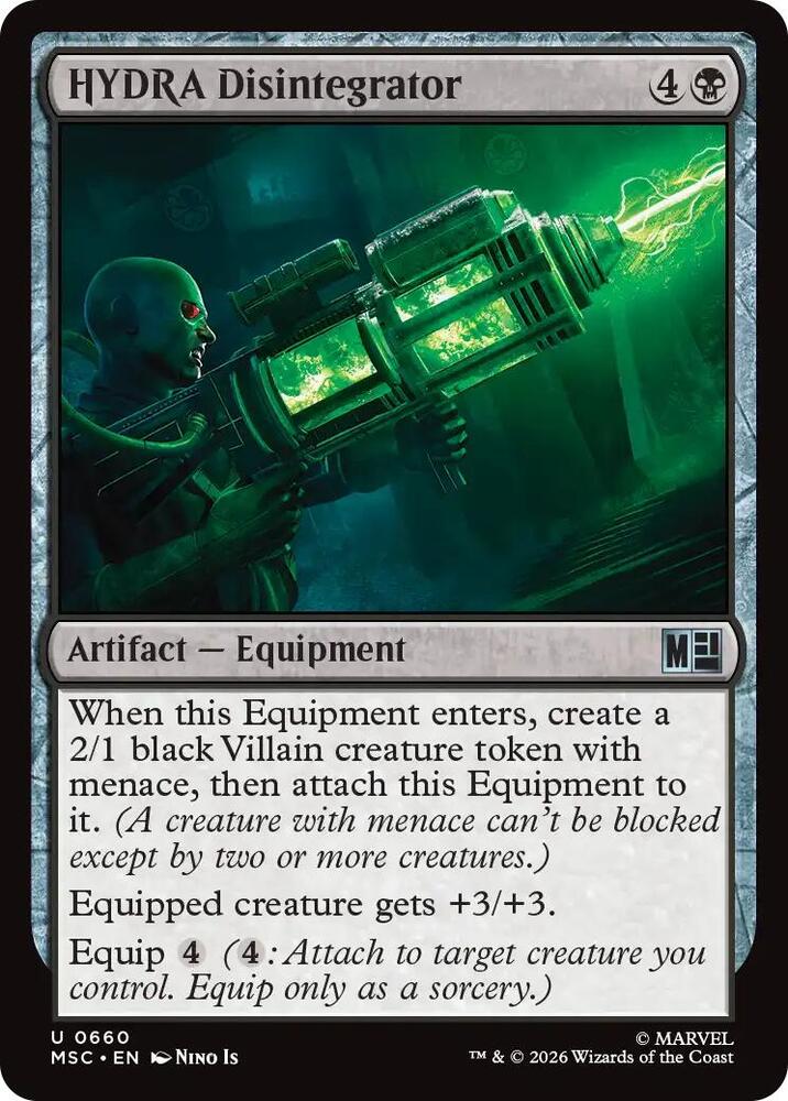 HYDRA Disintegrator (660) [Marvel Super Heroes Commander]