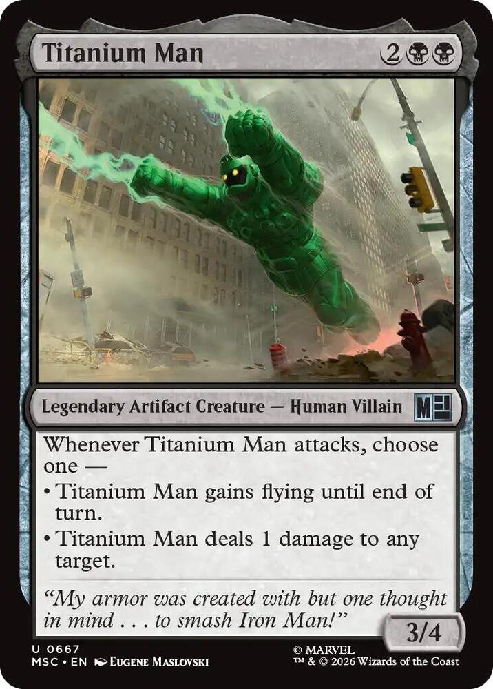 Titanium Man (667) [Marvel Super Heroes Commander]