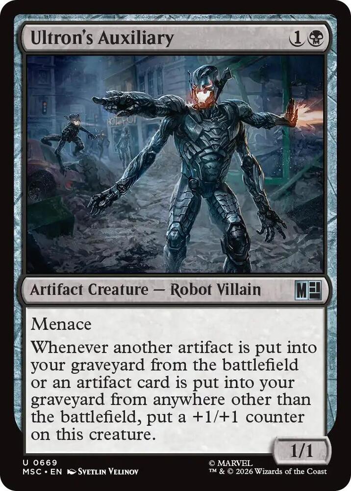 Ultron's Auxiliary (669) [Marvel Super Heroes Commander]