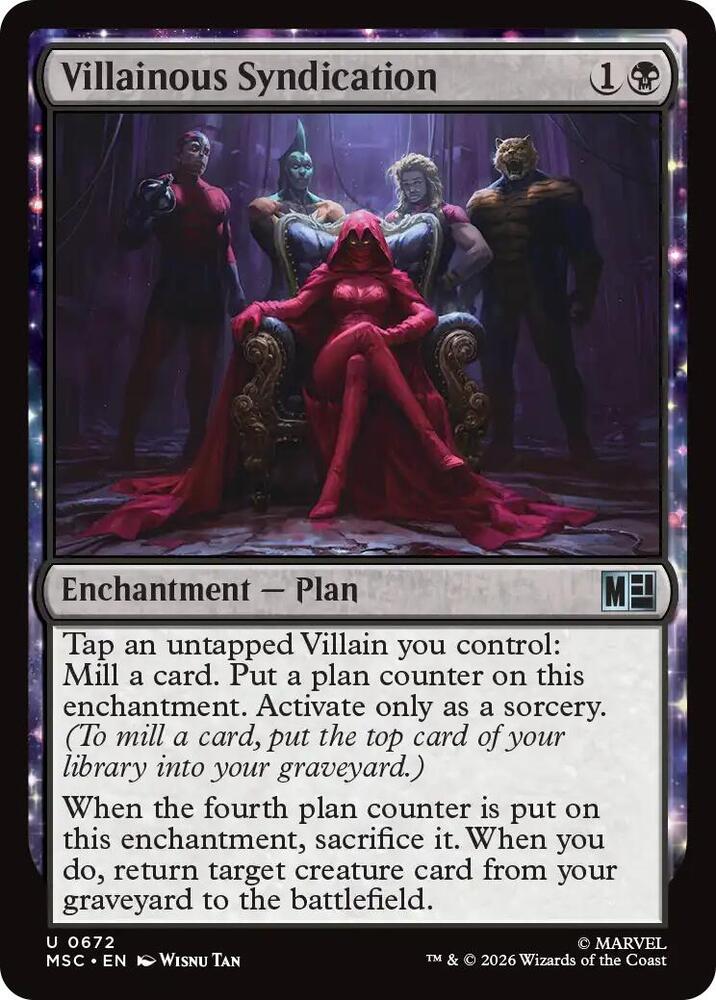 Villainous Syndication (672) [Marvel Super Heroes Commander]