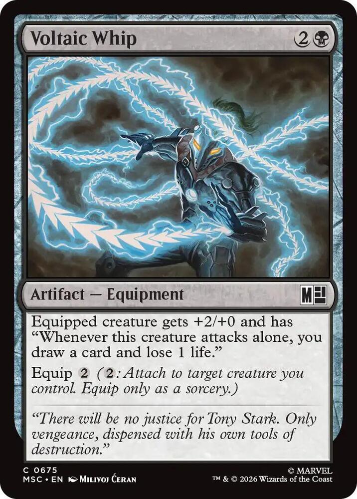 Voltaic Whip (675) [Marvel Super Heroes Commander]