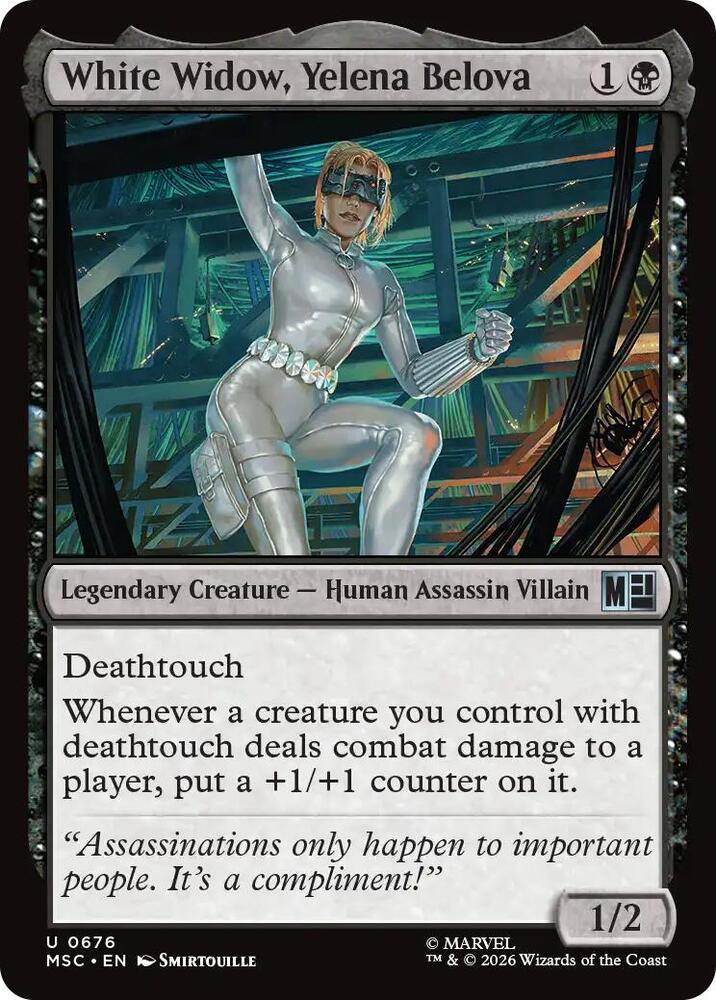 White Widow, Yelena Belova (676) [Marvel Super Heroes Commander]