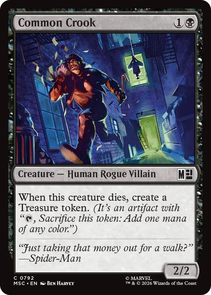 Common Crook (792) [Marvel Super Heroes Commander]