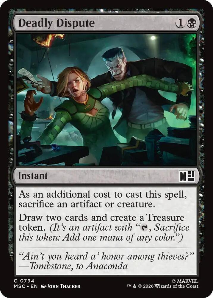 Deadly Dispute (794) [Marvel Super Heroes Commander]