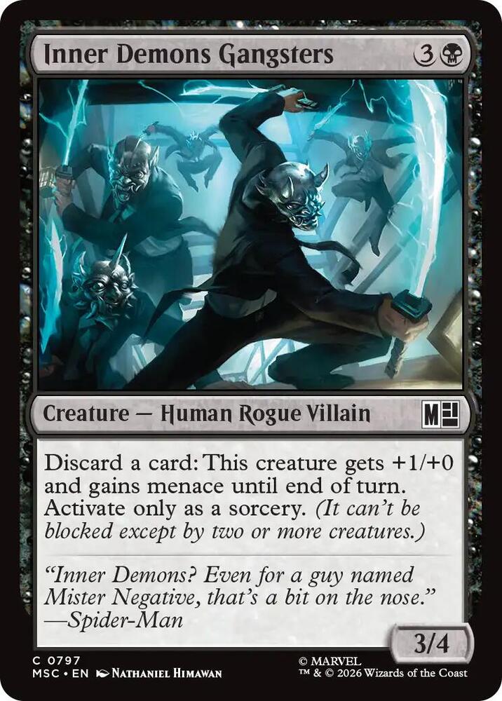 Inner Demons Gangsters (797) [Marvel Super Heroes Commander]