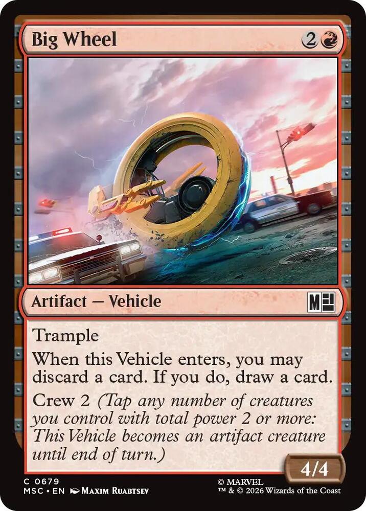 Big Wheel (679) [Marvel Super Heroes Commander]