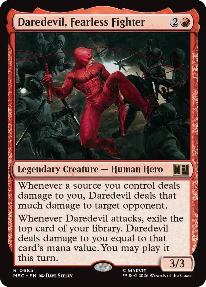 Daredevil, Fearless Fighter (685) [Marvel Super Heroes Commander]