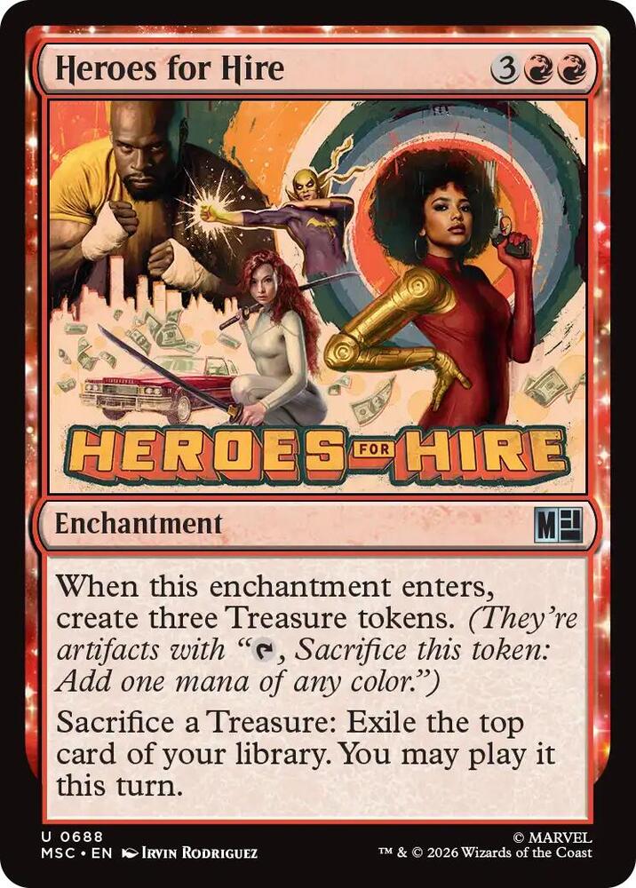 Heroes for Hire (688) [Marvel Super Heroes Commander]