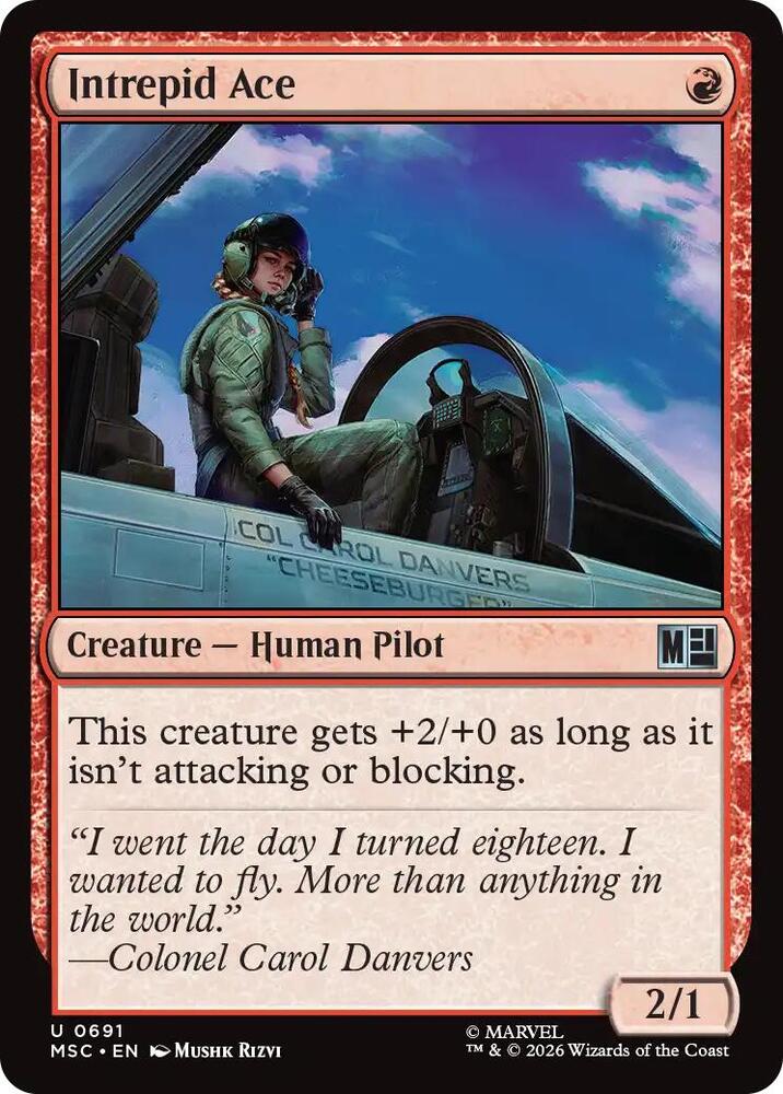 Intrepid Ace (691) [Marvel Super Heroes Commander]