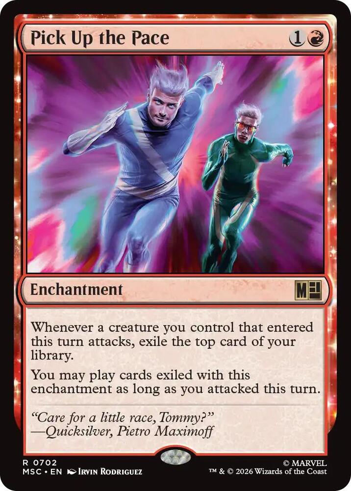 Pick Up the Pace (702) [Marvel Super Heroes Commander]