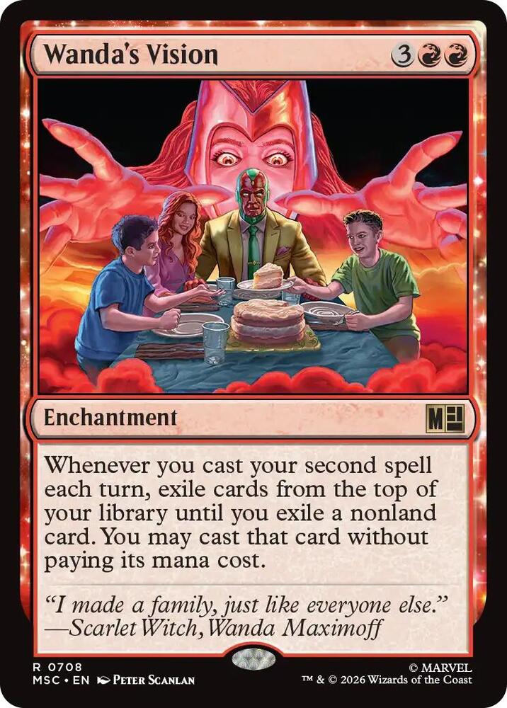 Wanda's Vision (708) [Marvel Super Heroes Commander]