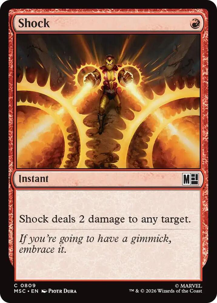 Shock (809) [Marvel Super Heroes Commander]