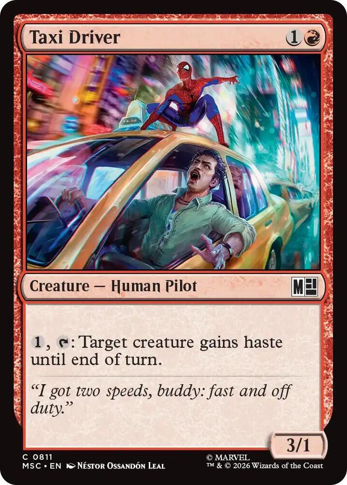 Taxi Driver (811) [Marvel Super Heroes Commander]