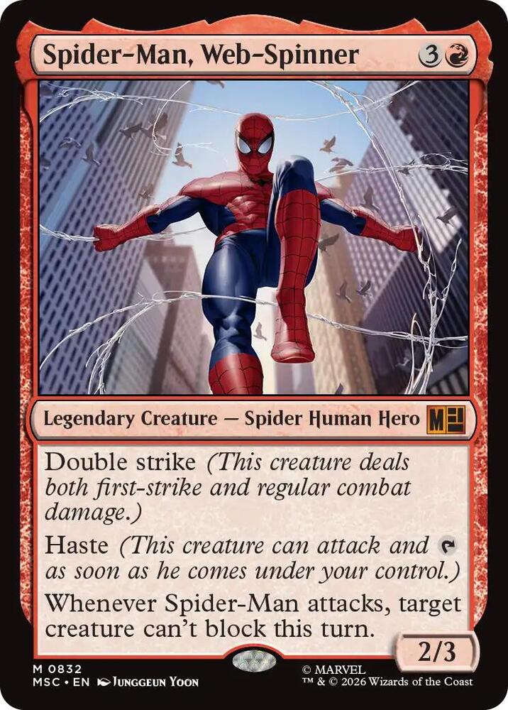 Spider-Man, Web-Spinner (832) [Marvel Super Heroes Commander]