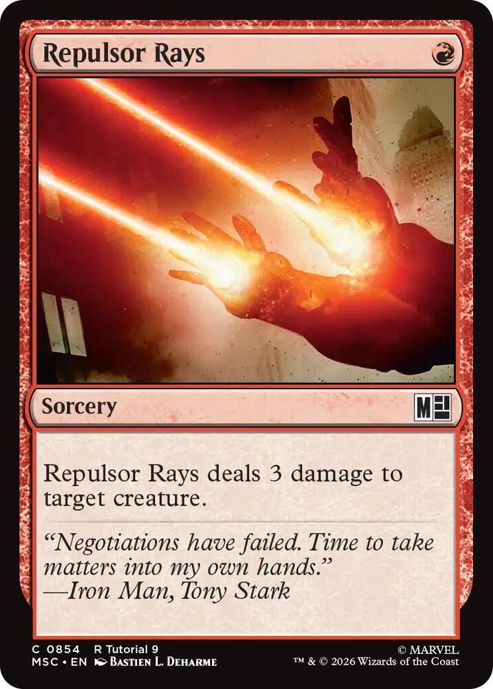 Repulsor Rays (0854) [Marvel Super Heroes Commander]