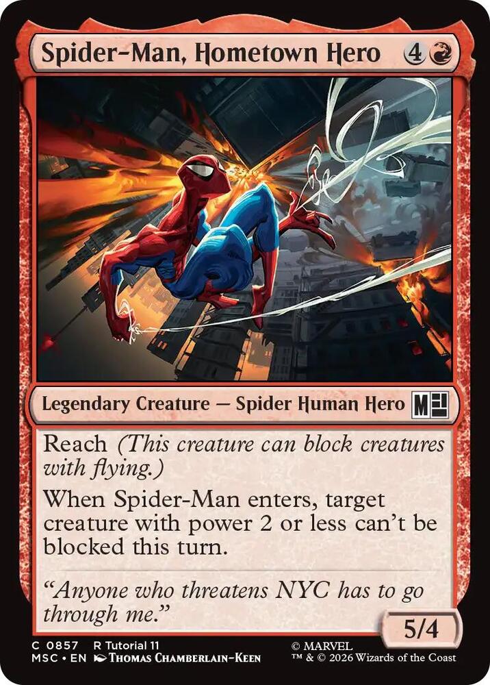 Spider-Man, Hometown Hero (0857) [Marvel Super Heroes Commander]