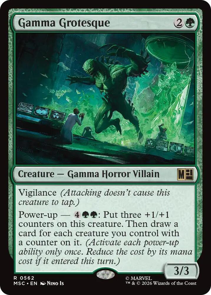 Gamma Grotesque (562) [Marvel Super Heroes Commander]