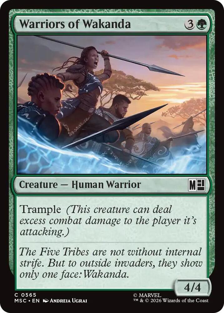 Warriors of Wakanda (565) [Marvel Super Heroes Commander]