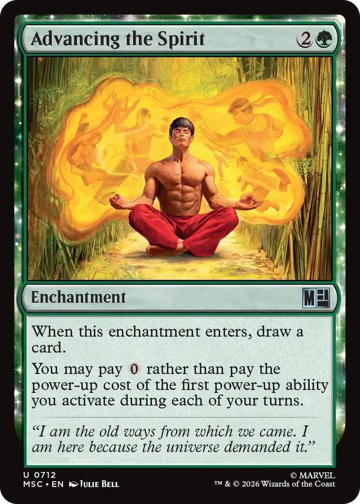 Advancing the Spirit (712) [Marvel Super Heroes Commander]