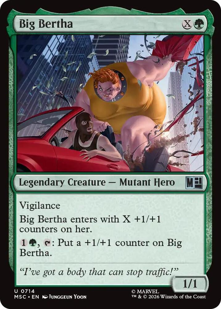Big Bertha (714) [Marvel Super Heroes Commander]