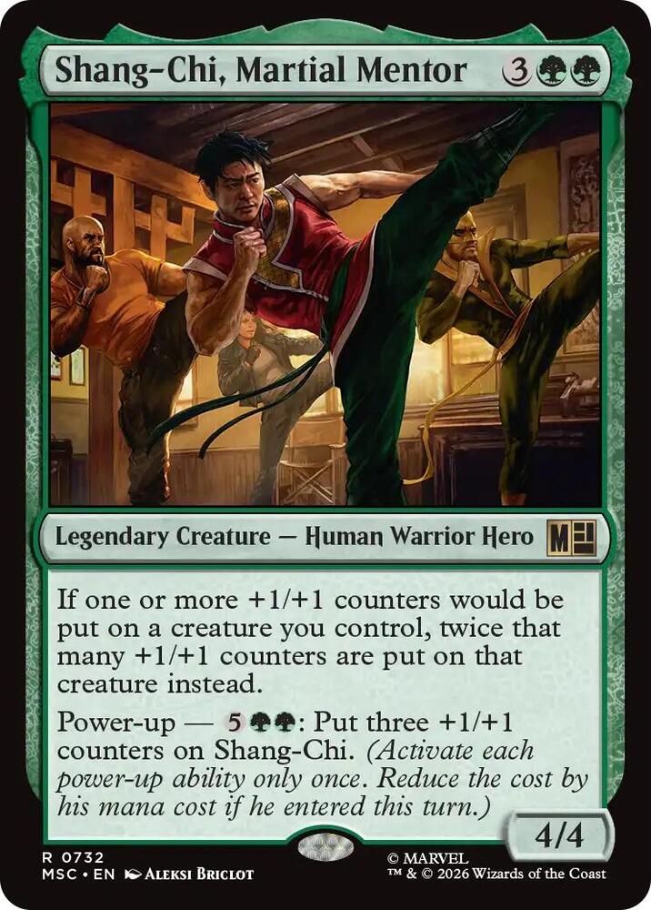 Shang-Chi, Martial Mentor (732) [Marvel Super Heroes Commander]