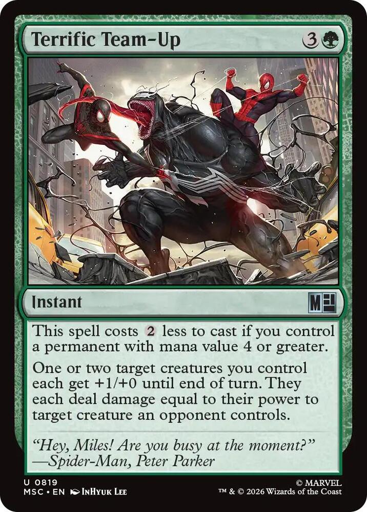 Terrific Team-Up (819) [Marvel Super Heroes Commander]