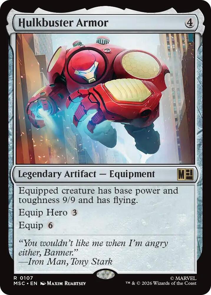 Hulkbuster Armor (107) [Marvel Super Heroes Commander]