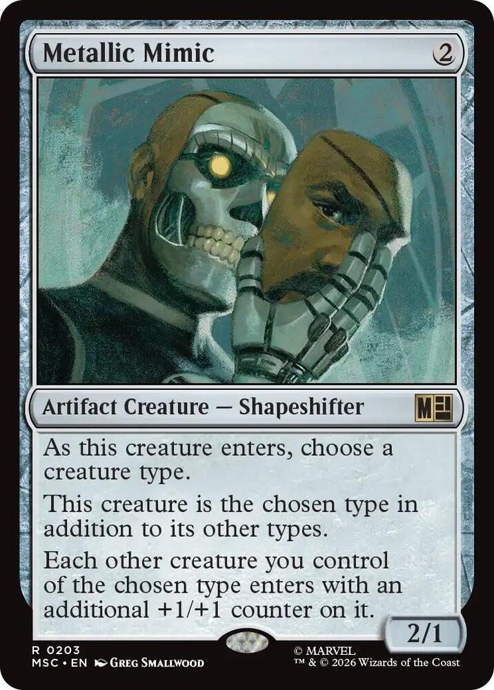 Metallic Mimic (203) [Marvel Super Heroes Commander]