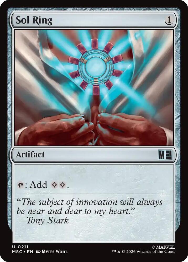 Sol Ring (0211) [Marvel Super Heroes Commander]