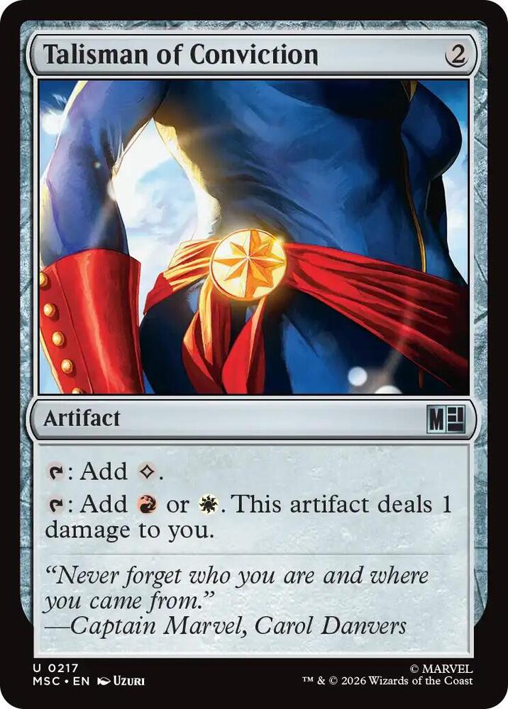 Talisman of Conviction (217) [Marvel Super Heroes Commander]