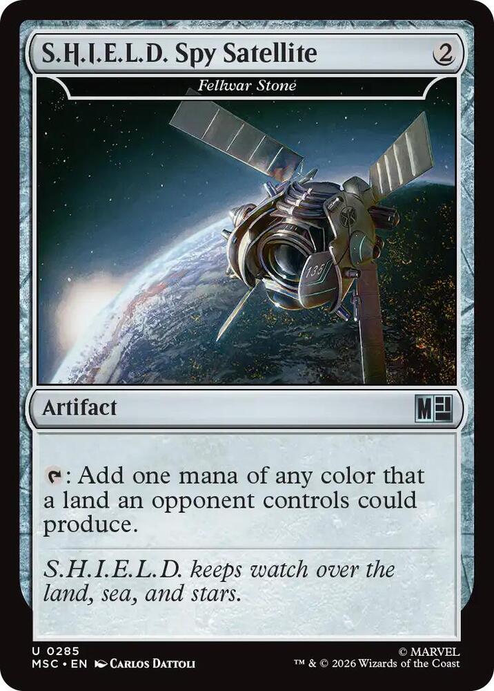 S.H.I.E.L.D. Spy Satellite - Fellwar Stone (285) [Marvel Super Heroes Commander]