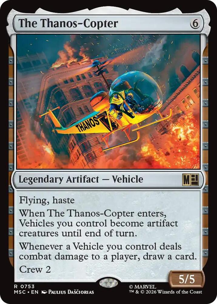 The Thanos-Copter (753) [Marvel Super Heroes Commander]