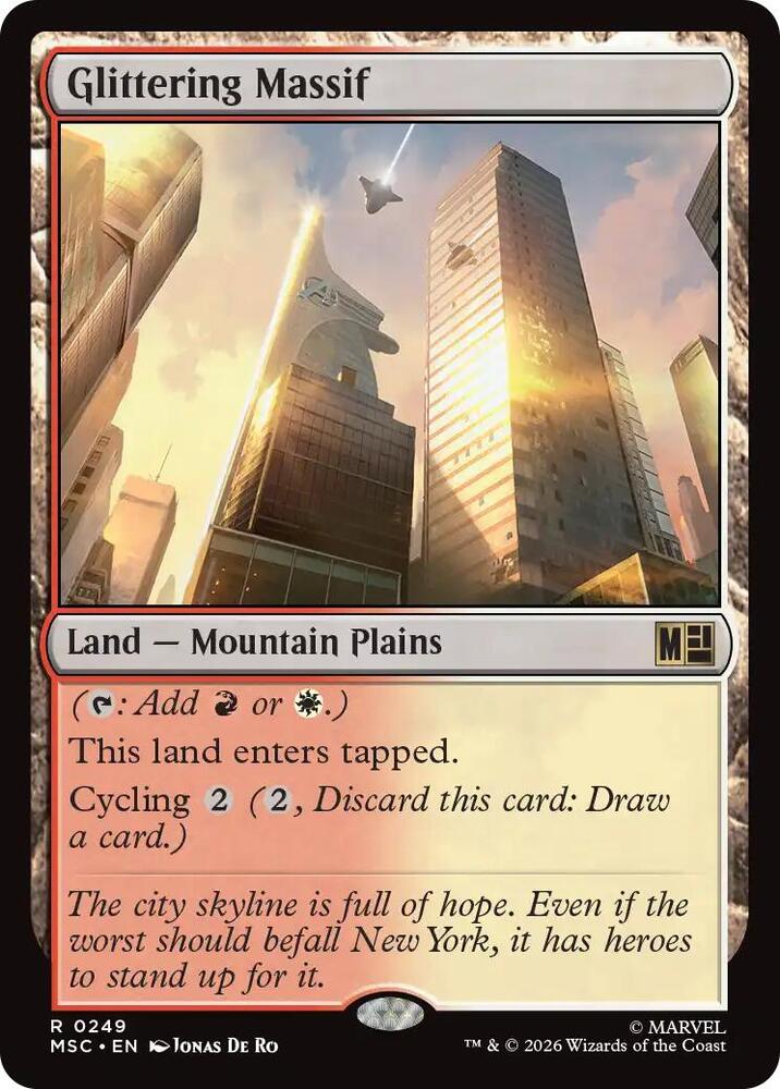 Glittering Massif (249) [Marvel Super Heroes Commander]