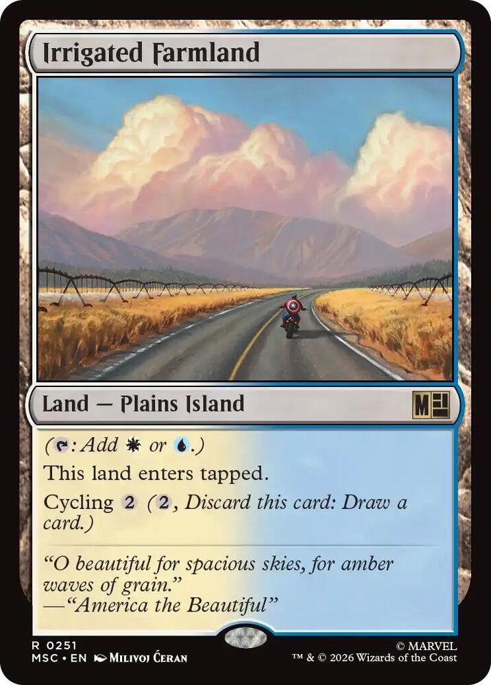 Irrigated Farmland (251) [Marvel Super Heroes Commander]