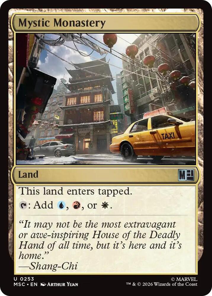 Mystic Monastery (253) [Marvel Super Heroes Commander]