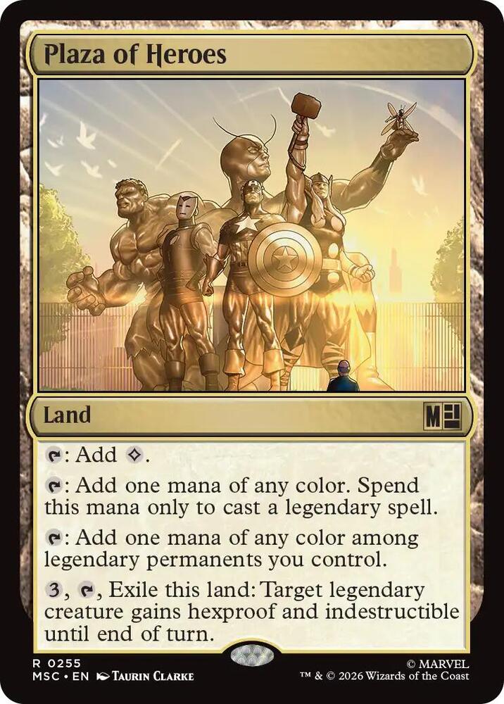 Plaza of Heroes (255) [Marvel Super Heroes Commander]