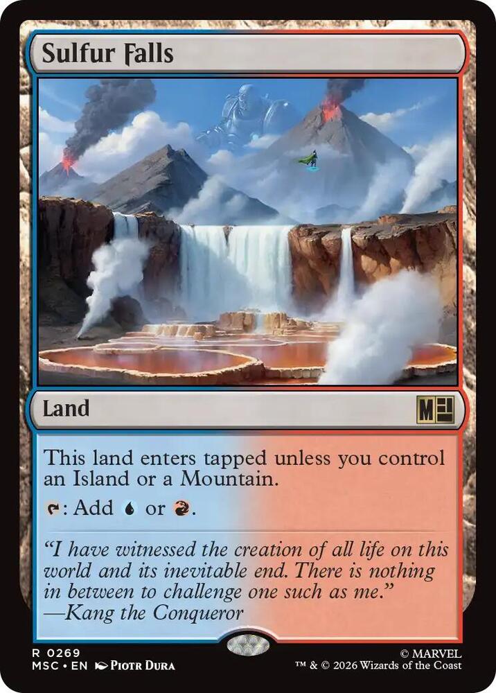 Sulfur Falls (269) [Marvel Super Heroes Commander]