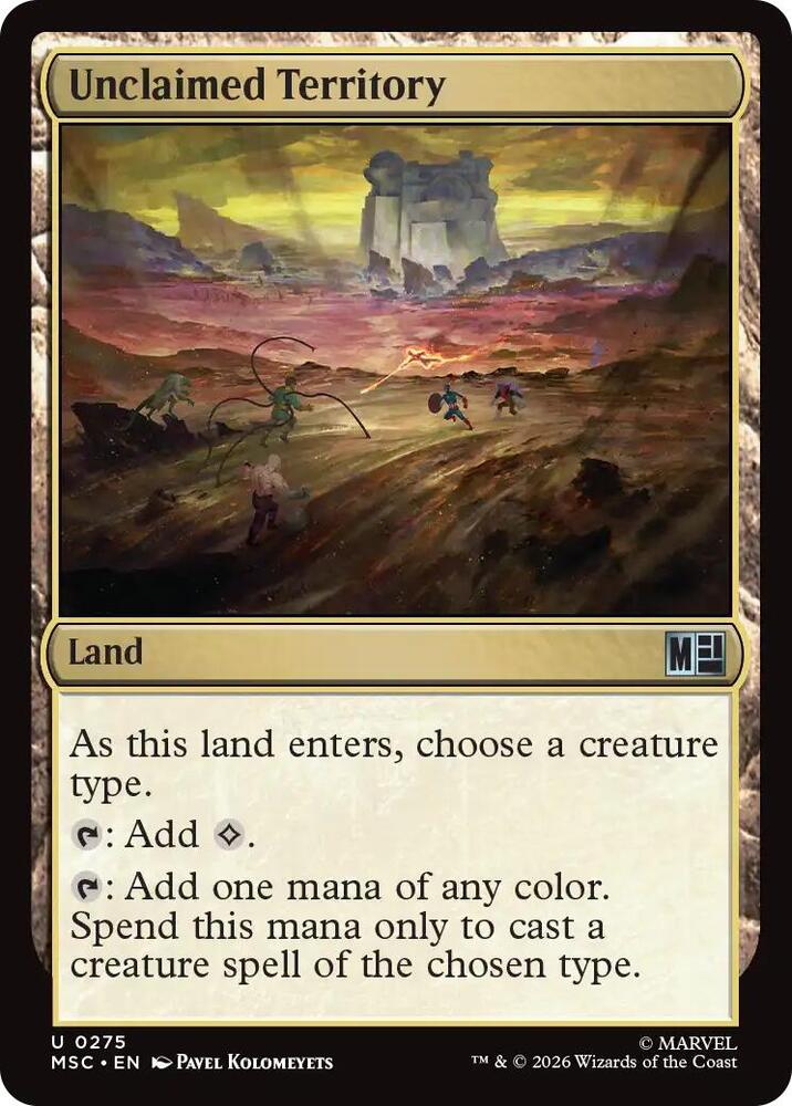 Unclaimed Territory (275) [Marvel Super Heroes Commander]