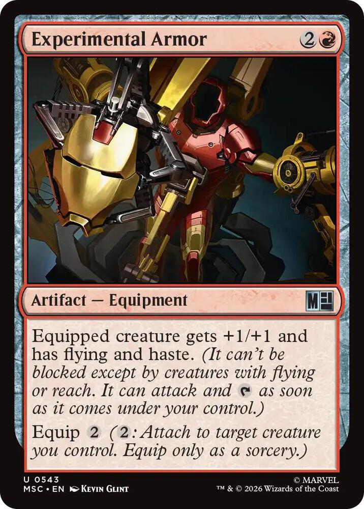 Experimental Armor (543) [Marvel Super Heroes Commander]