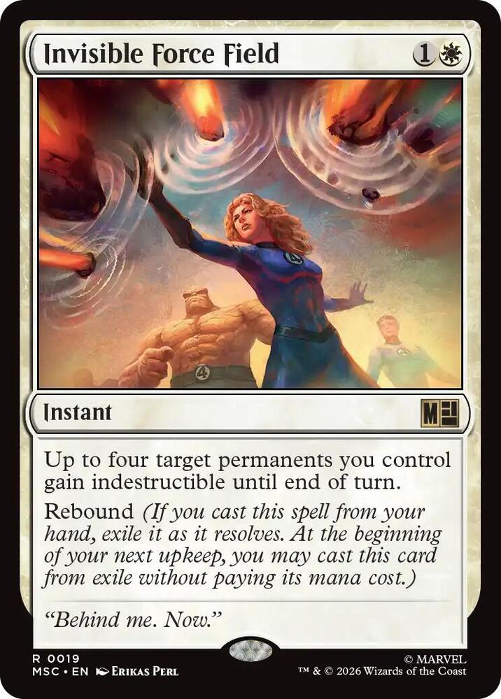 Invisible Force Field (19) [Marvel Super Heroes Commander]
