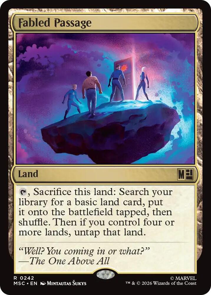 Fabled Passage (242) [Marvel Super Heroes Commander]